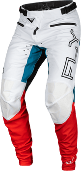 Pantalon Fly Bicycle Rayce Rojo/Blanco/Azul Niño